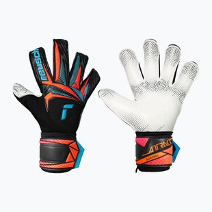 Рукавиці воротарські Reusch Attrakt Advance Evolution Glueprint black/aqua blue/shocking orange