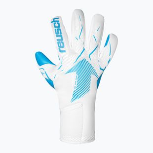 Рукавиці воротарські Reusch Fastgrip Aqua white/aqua blue