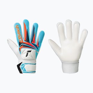 Рукавиці воротарські дитячі Reusch Attrakt Starter Solid Junior white/light blue