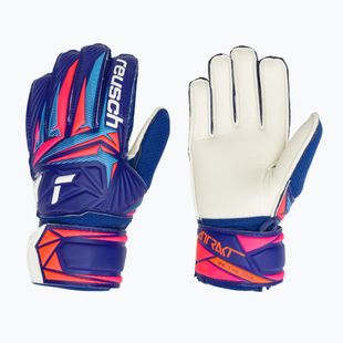 Рукавиці воротарські дитячі Reusch Attrakt Solid Junior sharp blue/white/shocking orange