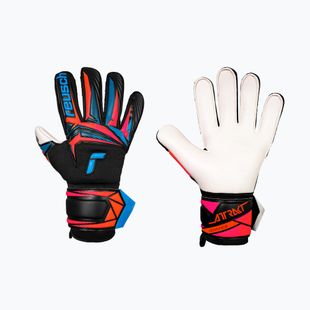 Рукавиці воротарські Reusch Attrakt Advance black/aqua blue/shocking orange