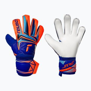 Рукавиці воротарські Reusch Attrakt Solid sharp blue/shocking orange