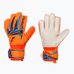 Рукавиці воротарські Reusch Attrakt Solid shocking orange/blue