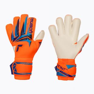 Рукавиці воротарські Reusch Attrakt Gold X Evolution shocking orange/blue