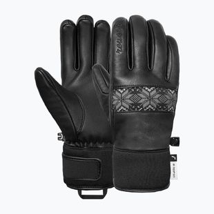 Рукавиці лижні жіночі Reusch Charlize R-Tex XT black/steel gray/silver