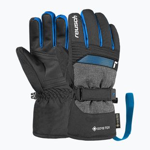 Рукавички лижні дитячі Reusch Rocket GORE-TEX black/black melange/brilliant blue