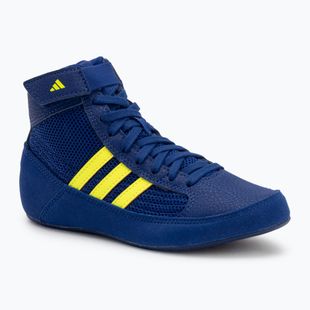 Кросівки борцівські дитячі adidas Havoc 2 blue yellow