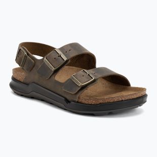 Сандалі чоловічі BIRKENSTOCK Milano Crosstown Oiled Leather Regular faded khaki