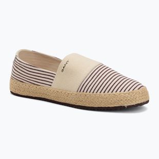 Жіночі еспадрильї GANT Raffiaville brown/cream