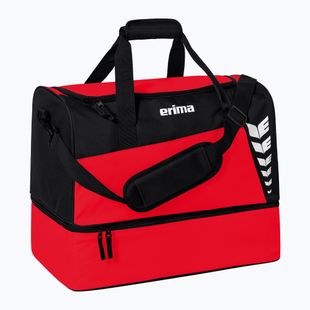 Сумка для тренувань ERIMA Six Wings Sports Bag With Bottom Compartment 94,5 л red/black