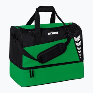 Сумка для тренувань ERIMA Six Wings Sports Bag With Bottom Compartment 35 л emerald/black