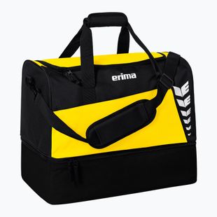 Сумка для тренувань ERIMA Six Wings Sports Bag With Bottom Compartment 60 л yellow/black