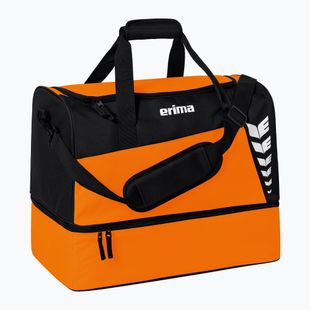Сумка для тренувань ERIMA Six Wings Sports Bag With Bottom Compartment 60 л orange/black