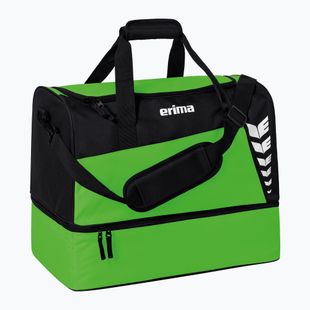 Сумка для тренувань ERIMA Six Wings Sports Bag With Bottom Compartment 35 л green/black