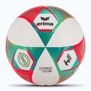 М'яч футбольний ERIMA Hybrid Lite 290 flery-coral/petrol розмір 4