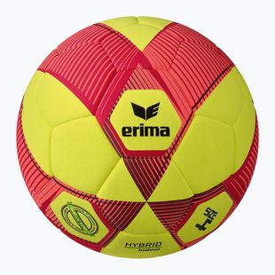 М'яч футбольний ERIMA Hybrid Indoor yellow/red розмір 4