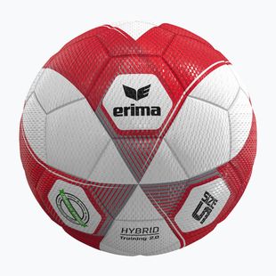 М'яч футбольний ERIMA Hybrid Training 2.0 size 5 red/silver