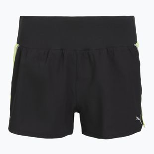 Шорти для бігу жіночі Puma Run Lite Woven Ultra Shorts black/neon