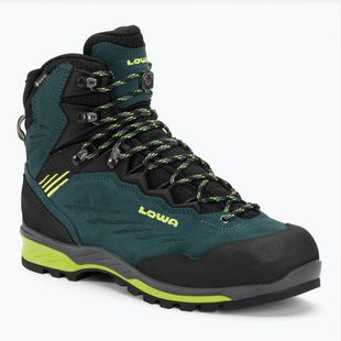 Черевики LOWA Cadin II GTX Mid stahlblau/limone