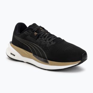 Кросівки для бігу жіночі Puma Eternity Nitro black/gold/white