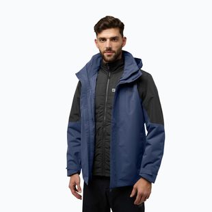 Куртка 3в1 чоловіча Jack Wolfskin Romberg 3In1 midnight sky