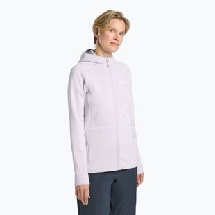 Кофта жіноча Jack Wolfskin Baiselberg Hooded FZ pale lavendar