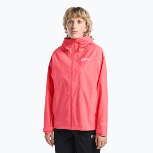 Куртка-дощовик жіноча Jack Wolfskin Prelight 2.5L LT sunset coral