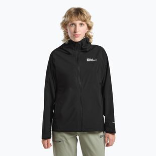 Куртка-дощовик жіноча Jack Wolfskin Prelight 2.5L LT black