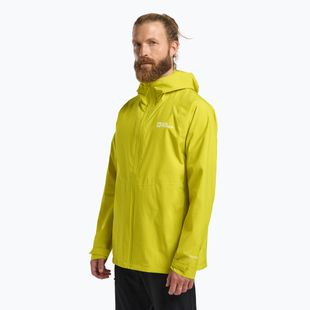 Куртка-дощовик чоловіча Jack Wolfskin Prelight 2.5L LT chartreuse