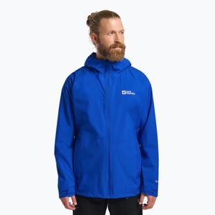Куртка-дощовик чоловіча Jack Wolfskin Prelight 2.5L LT vibrant blue