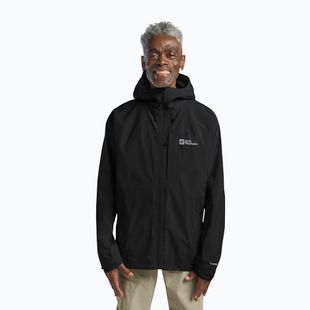 Куртка-дощовик чоловіча Jack Wolfskin Tempest 2l black