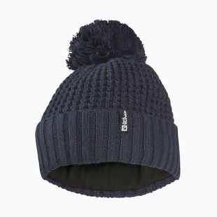Шапка зимова жіноча Jack Wolfskin Medley Knit Beanie dark navy