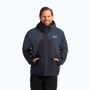 Куртка гірськолижна чоловіча Jack Wolfskin Flowline 2L Ins midnight sky