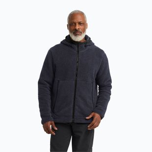 Кофта трекінгова чоловіча Jack Wolfskin Stone Lite Hooded dark navy