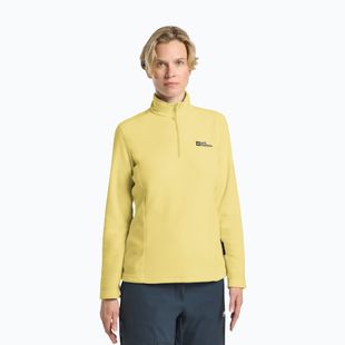 Кофта трекінгова жіноча Jack Wolfskin Taunus Hz lemon ice