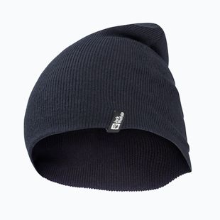 Шапка зимова Jack Wolfskin Rib dark navy