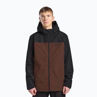 Куртка 3в1 чоловіча Jack Wolfskin Taubenberg 3In1 hot choc