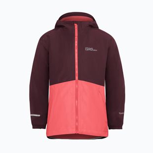 Куртка 3в1 дитяча Jack Wolfskin Iceland 3IN1 sunset coral