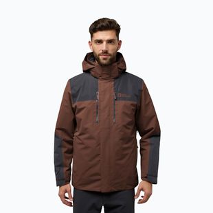 Куртка 3в1 чоловіча Jack Wolfskin Jasper 3In1 hot choc