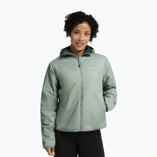 Куртка утеплена жіноча Jack Wolfskin Trail Light Ins 2IN1 green zinnia