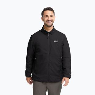 Куртка утеплена чоловіча Jack Wolfskin Trail Light Ins 2IN1 black