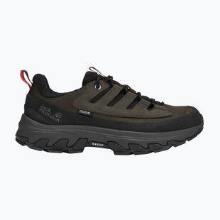 Взуття трекінгове чоловіче Jack Wolfskin Apex Hike Texapore Low obsidian moss