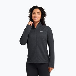 Кофта флісова жіноча Jack Wolfskin Anytrail Full Zip phantom