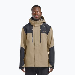 Куртка дощовик чоловіча Jack Wolfskin Jasper 2L hazel wood
