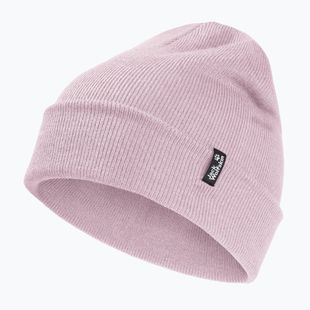 Шапка зимова Jack Wolfskin Rib dusty blush