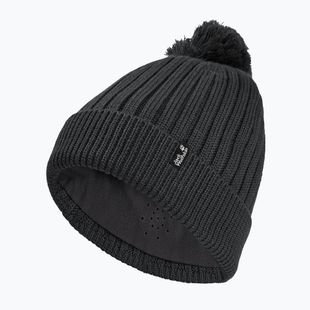 Шапка зимова Jack Wolfskin Pom Pom Beanie phantom