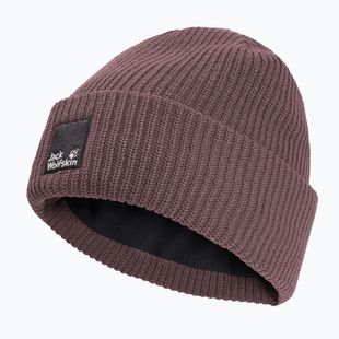 Шапка зимова Jack Wolfskin Pergamon Beanie sheer plum