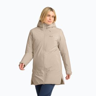 Куртка дощовик жіноча Jack Wolfskin Heidelstein 2 Ins oyster