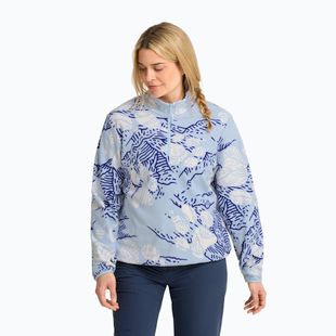 Кофта флісова жіноча Jack Wolfskin Paw Era 100 Orint Half Zip paw crystal blue