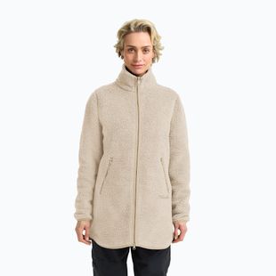 Кофта флісова жіноча Jack Wolfskin High Curl Coat oyster